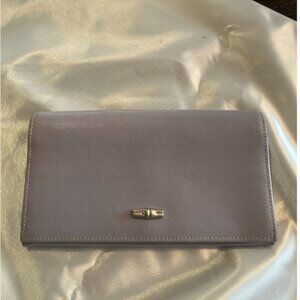 Longchamp Leather Lavendar Wallet